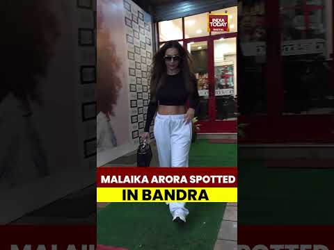 Malaika Arora Spotted in Mumbai's Bandra | #shorts #malaikaarora #bollywood #paparazzi