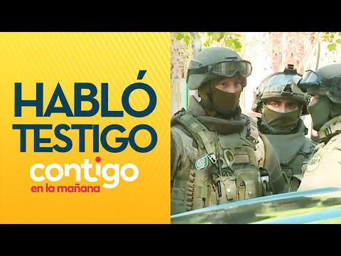 NERVIOSISMO: Habló testigo de artefacto explosivo en Las Condes - Contigo en La Mañana