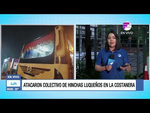 ¡Terrible! Barras de Cerro Porteño atacaron un colectivo