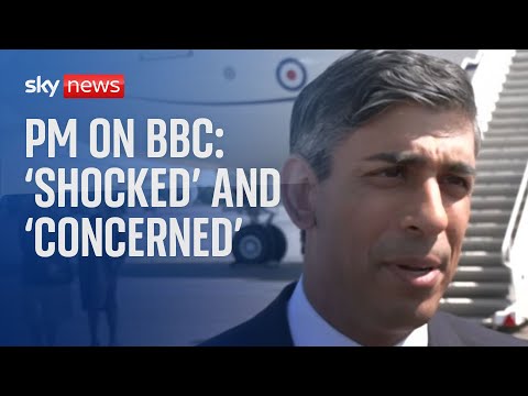 BBC presenter claims: PM 'shocked' and 'concerned'