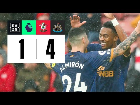 Southampton vs Newcastle (1-4) | Resumen y goles | Highlights Premier League