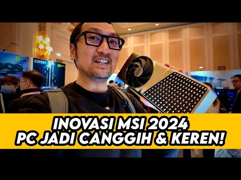 Monitor QD-OLED dengan AI, RTX 40 Super, dan Update Project Zero – Komponen PC MSI di CES 2024