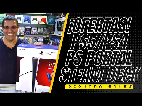 ¡OFERTAS! PS5/PS4/PS PORTAL/STEAM DECK EN XIOMARA GAMES #polvosazules