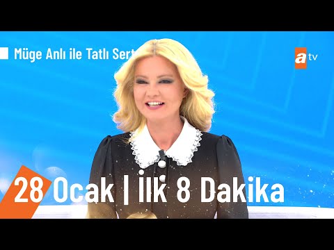 @Müge Anlı ile Tatlı Sert 28 Ocak 2022 | İlk 8 Dakika