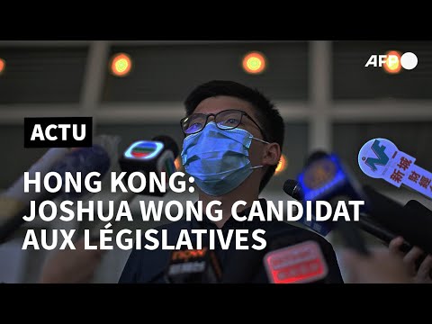 Hong Kong: Joshua Wong poursuit le combat démocratique en candidatant aux législatives | AFP