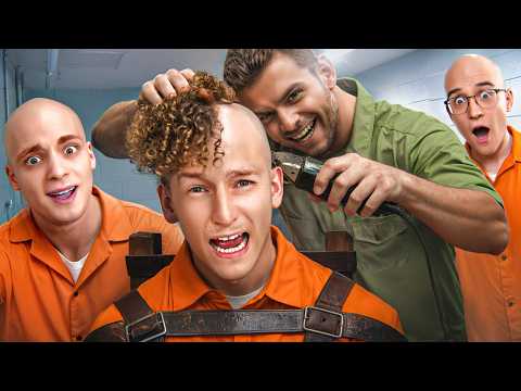 GTA V Więzienie #2 - GOLENIE NA ŁYSO!👨🏻‍🦲