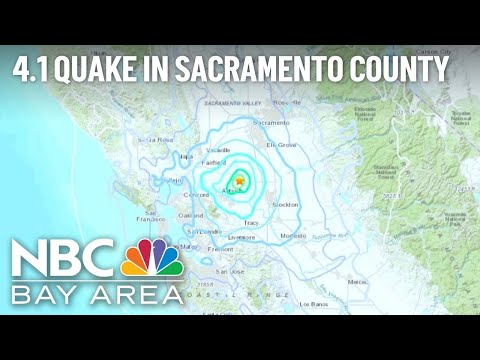 M4.1 earthquake rattles Sacramento County, USGS says