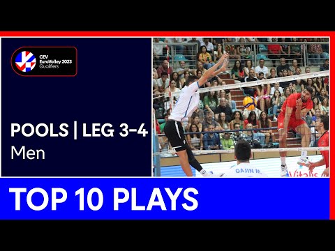 Top 10 Plays | CEV EuroVolley 2023 Qualifiers | Leg 3-4