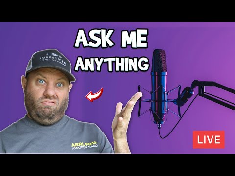 Ask Me Anything! Ham Radio Livestream with KC5HWB and K5QBF