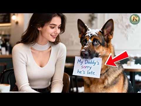 The Blind Date Was Empty—Until Dog Walked In With Note, “My Daddy's Sorry He's Late"