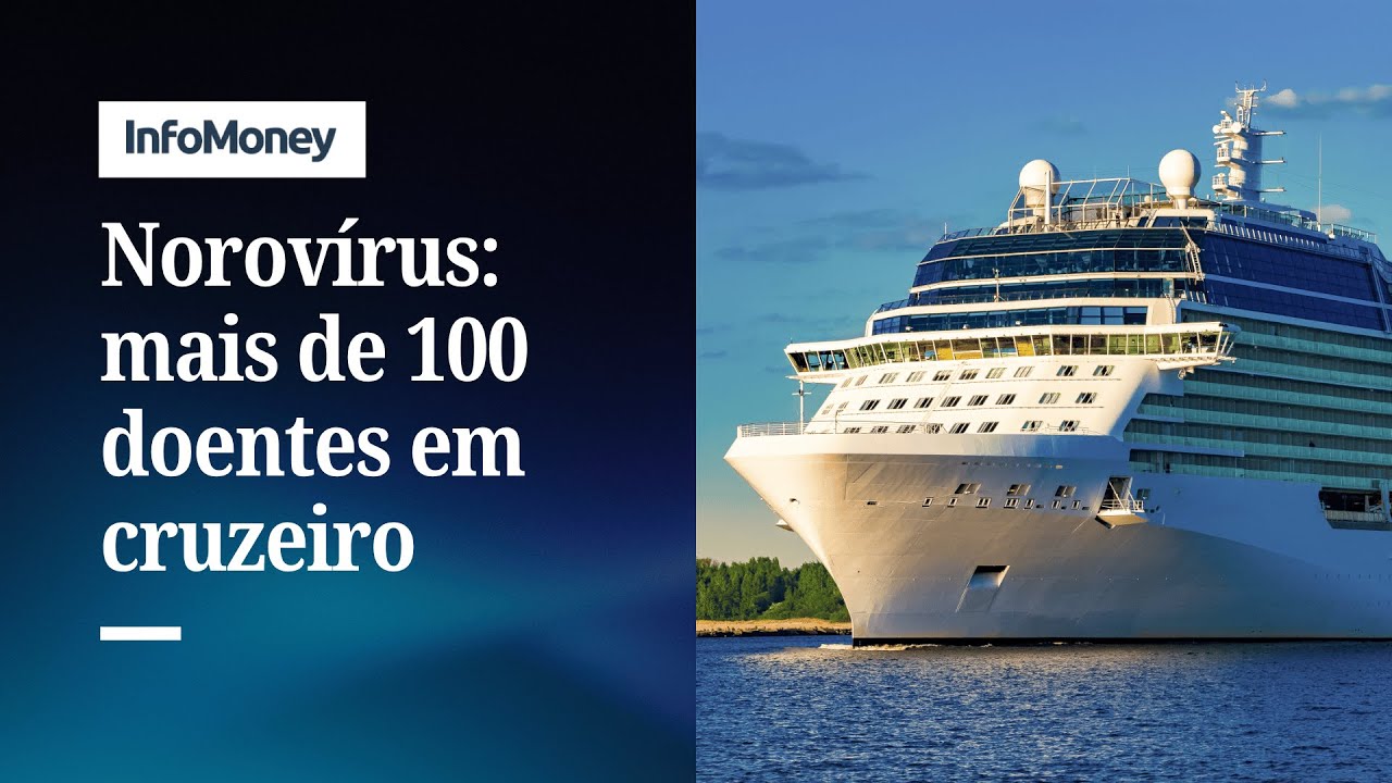 Quase 100 pessoas ficam doentes em surto de norovírus em cruzeiro | InfoMoney News