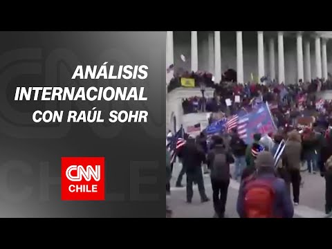 Sohr y toma del Capitolio: “Un hecho absolutamente sin precedentes en Estados Unidos”