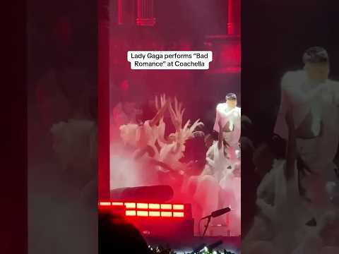 Lady Gaga Performs "Bad Romance" Live At Coachella Weekend 2 | Billboard #Shorts