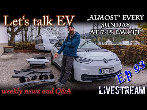(live) Let's talk EV - Plugear VW Id.3 Accessories Giveaway!!!