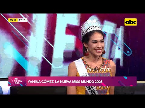 Yanina Gómez, la nueva Miss Mundo Paraguay 2023