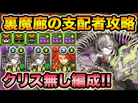 環境トップのミカゲPTで裏魔廊の支配者を攻略！クリス(オロチ)無し編成でも快適クリア！式神使いと妖【スー☆パズドラ】