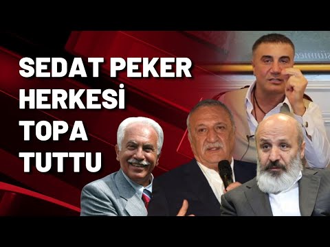 Sedat Peker herkesi topa tuttu