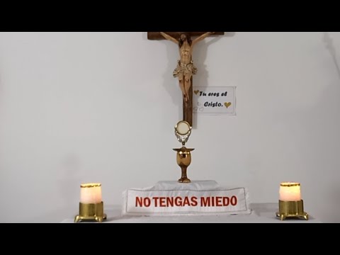 Santo rosario con el padre Caña,  1 de mayo 2024.