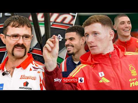 How many Nottingham Forest players can beat a PRO darts player? 🎯
