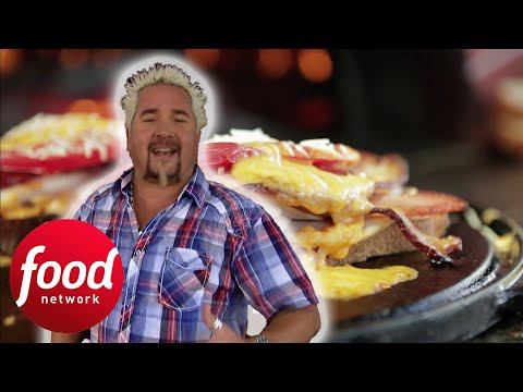 Guy LOVES These Delectable Hot Browns! | Guy's Big Bite
