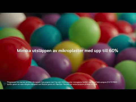 Smartare tvätt med LG VX – Microplastic Care Programmet