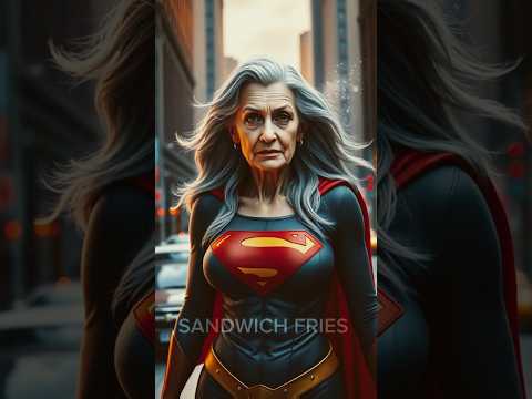 😱 Super Girl ko budhi bana diya 😂 #shorts #spiderman