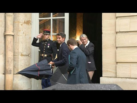 Confidence vote: Gabriel Attal's arrival at Matignon | AFP