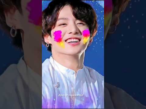BTS 🥰 Happy Holi ARMY 💜🎉 #btasarmy #bts #btsmember #viralvideo #kpopidol #explore #fypviralシ#bts