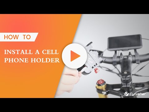 Quick Tips-How to install 360° Adjustable Mobile Phone Holder#cyrusher