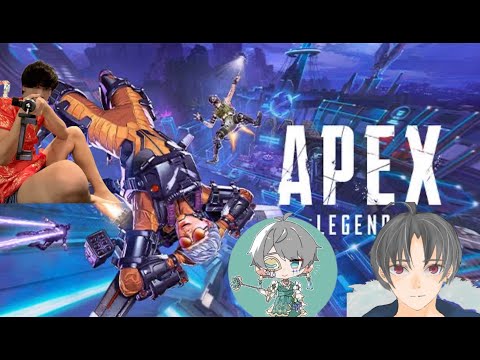 【APEX】ガチ初心者2人組が先生に教えてもらう（ぱりぴん、希助先生）