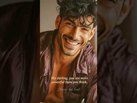 The World’s Most Handsome Man 💞 Deep Voice & Morning Intimacy #shorts #handsome #romantic #aiart