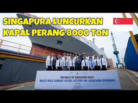 DIAM DIAM SINGAPURA KELUARKAN KAPAL PERANG 8000 TON TERBESAR SE ASEAN