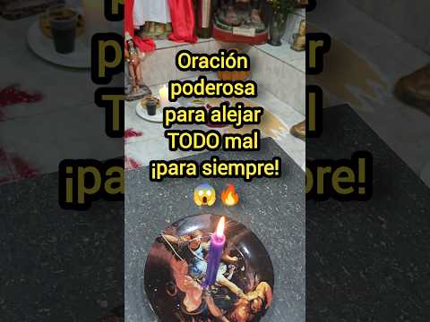 Oración poderosa para alejar TODO mal ¡para siempre! 😱🔥#shorts #mal #oracion #Hechizo #magia #Viral