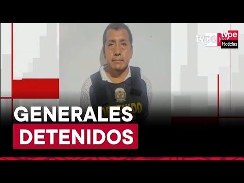 Junín: DIVIAC detiene a generales implicados en robo de gasolina