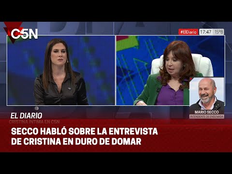 MARIO SECCO: ¨Ayer vi una CRISTINA que te ENAMORA¨