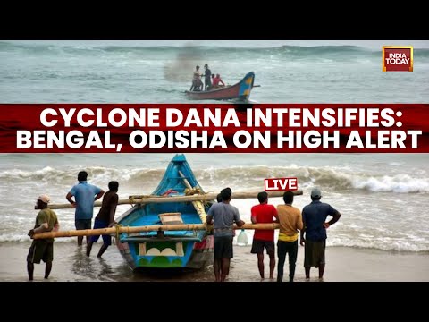 Cyclone Dana LIVE Updates: Dana Intensifies Into Cyclonic Storm, Over 150 Trains Cancelled