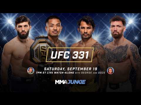 UFC 331: Van vs. Pantoja 2 LIVE Watch-Along | Sat. @ 7 p.m. ET