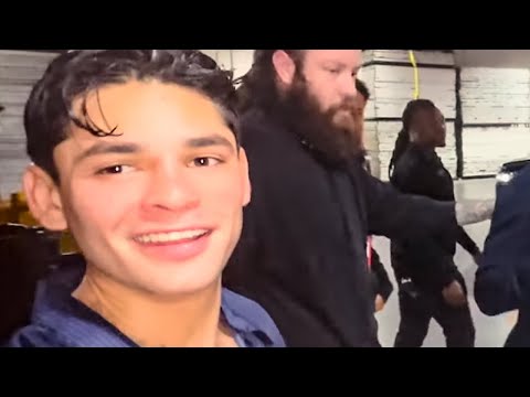 Ryan garcia already smoked weed to celebrate dropping & beating devin haney