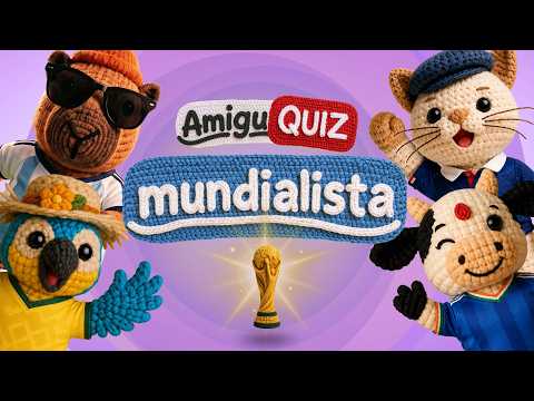 QUIZ Adivina sobre el MUNDIAL ⚽ | ¿Puedes adivinar? | Juegos para Niños de Los Amigurumis #quiz