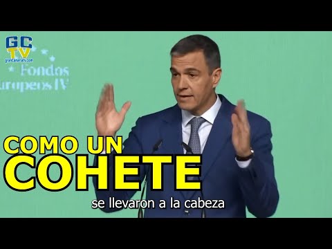 Como un COHETE va la economía española Pedro Sánchez
