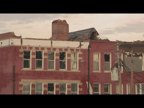 Tornado survivors brace for overnight severe storms