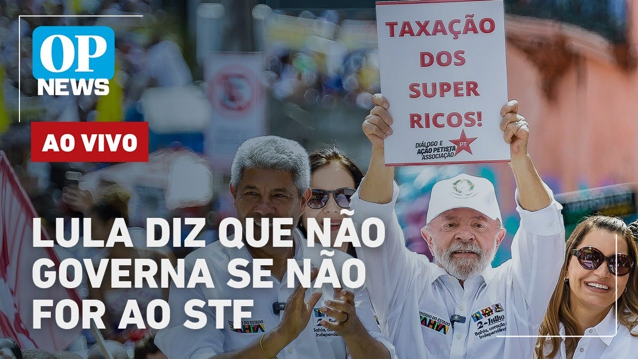 🔴AO VIVO Lula diz que não governa se não for ao STF e aposta na opinião pública | O POVO NEWS