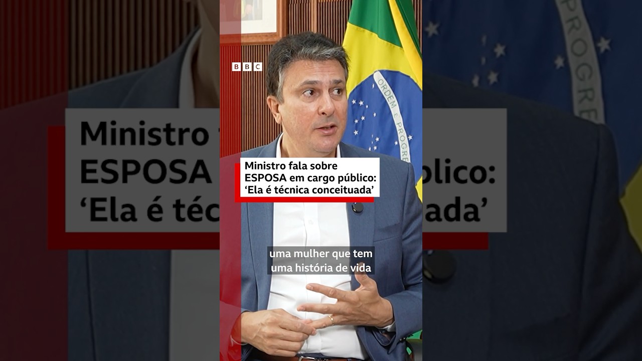Ministro da Educação comenta críticas após esposa virar conselheira do Tribunal de Contas do Ceará