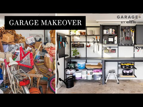 This family's garage was transformed from chaos to order - Elfa story