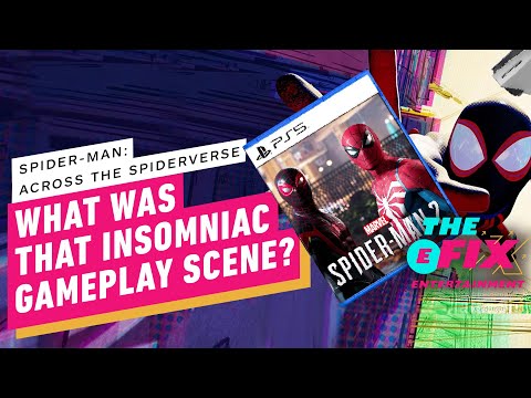 Across the Spider-Verse's Bizarre Insomniac Spider-Man 2 Scene - IGN The Fix: Entertainment