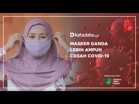 Masker Ganda Lebih Ampuh Cegah Covid-19 | Katadata Indonesia