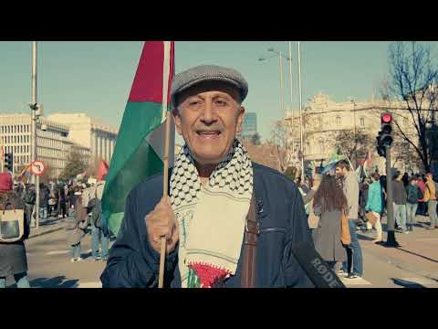 Manifestación Paremos el genocidio en Palestina