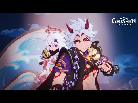 Cutscene Animation: “Arataki & Flying Lavender Melon’s Rockin’ for Life Duet” | Genshin Impact