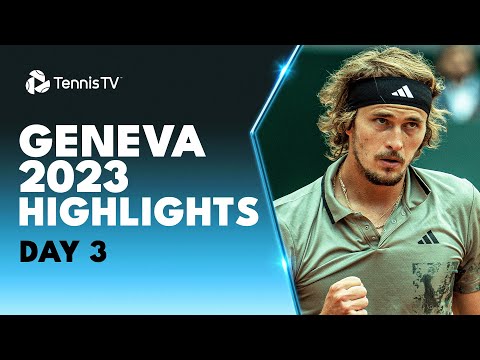 Zverev Takes On Eubanks; Wu, Wolf, Griekspoor Also Feature | Geneva 2023 Day 3 Highlights