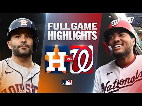 ASTROS vs NATIONALS: Official Full 경기 하이라이트 (July 7) | 2026 MLB Season